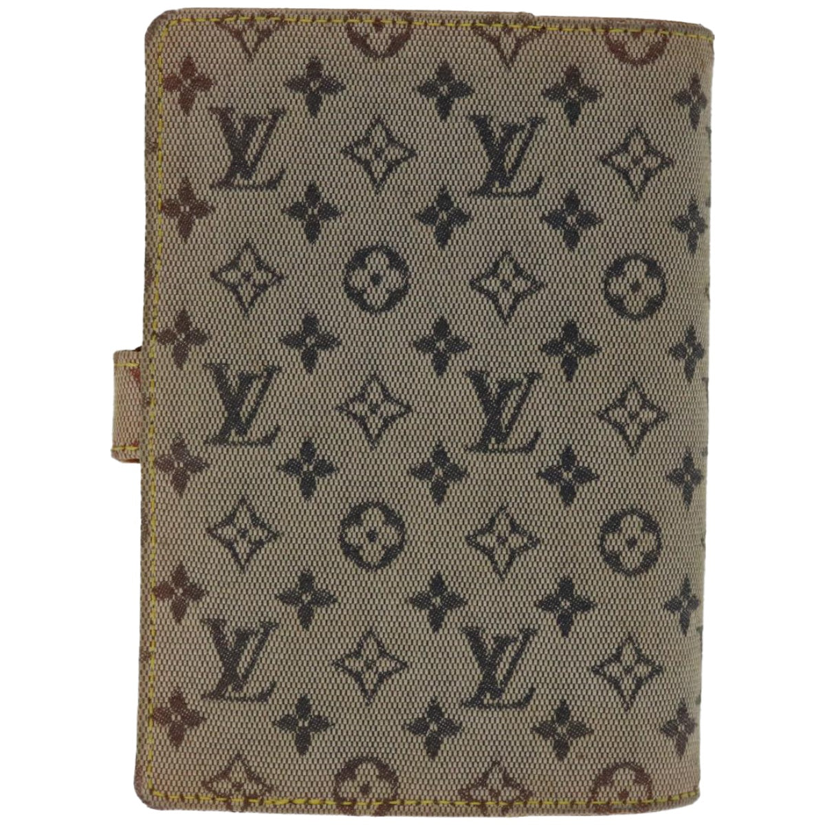 Louis Vuitton Agenda Pm Blue Canvas Wallet (Pre-Owned)