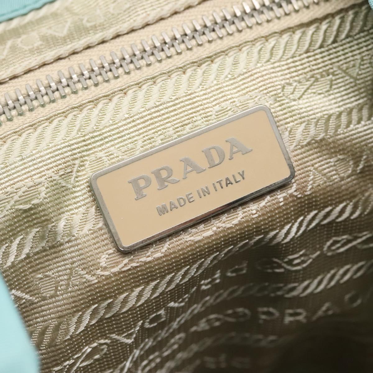 Prada Re-Nylon Blue Canvas Backpack Bag (Pre-Owned)