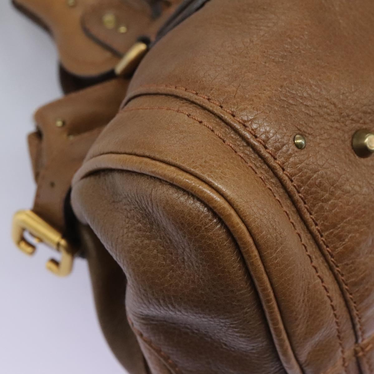 Chloé Paddington Brown Leather Handbag (Pre-Owned)