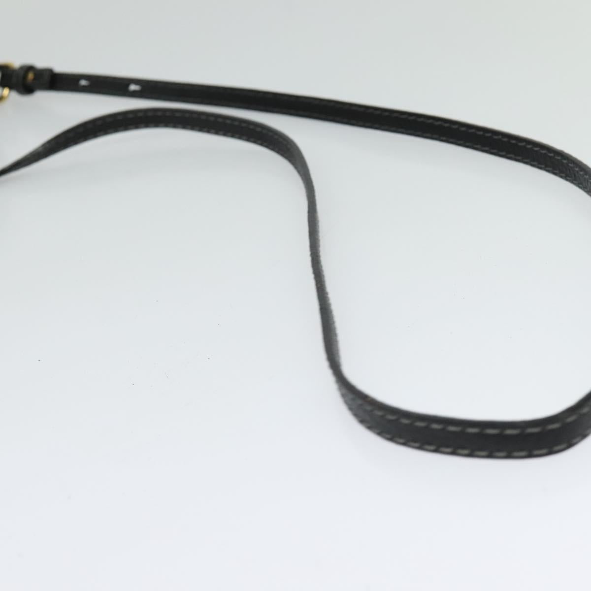 Chloé Marcie Black Leather Shoulder Bag (Pre-Owned)