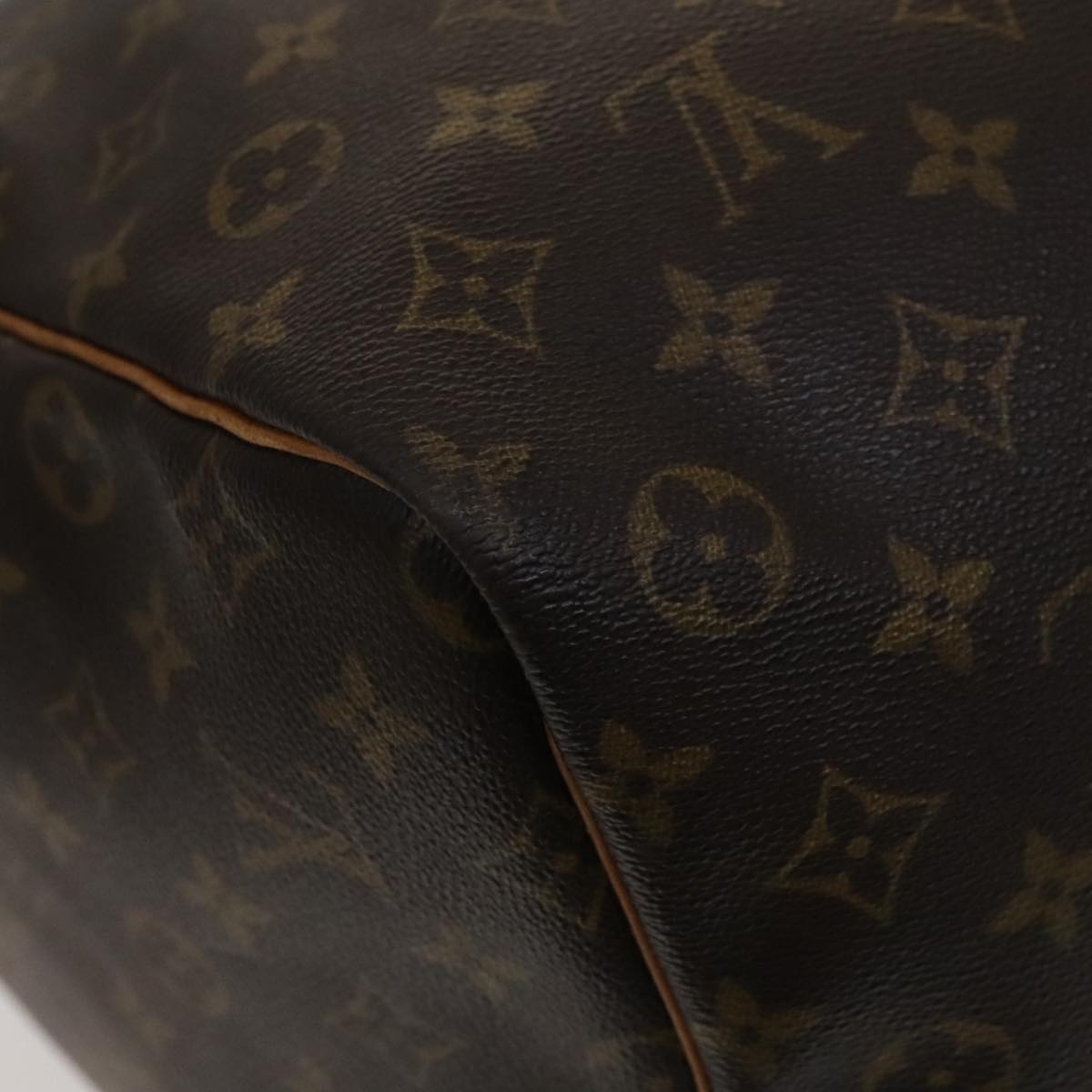 Louis Vuitton Keepall 60 Brown Canvas Travel Bag (Pre-Owned)