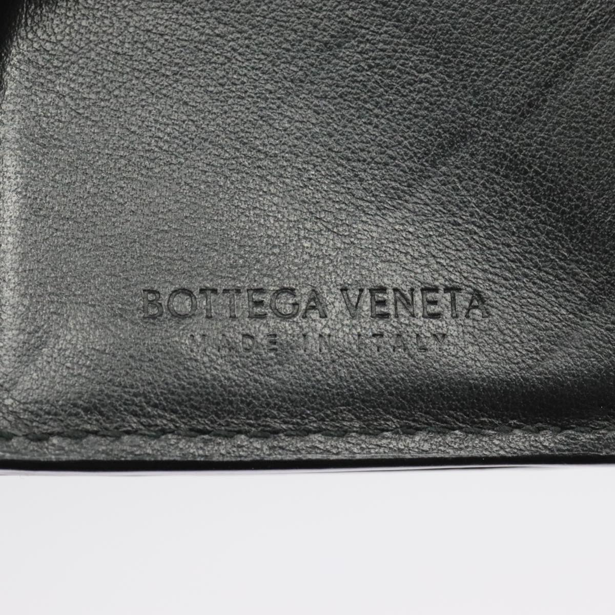 Bottega Veneta Intrecciato Black Leather Wallet (Pre-Owned)