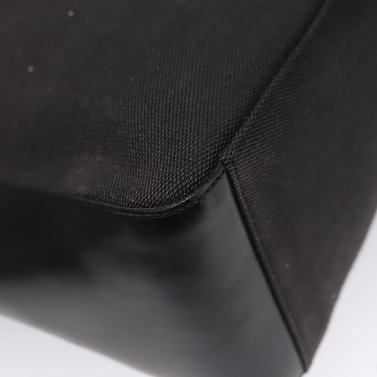 Gucci Hobo Black Canvas Shoulder Bag (Pre-Owned)
