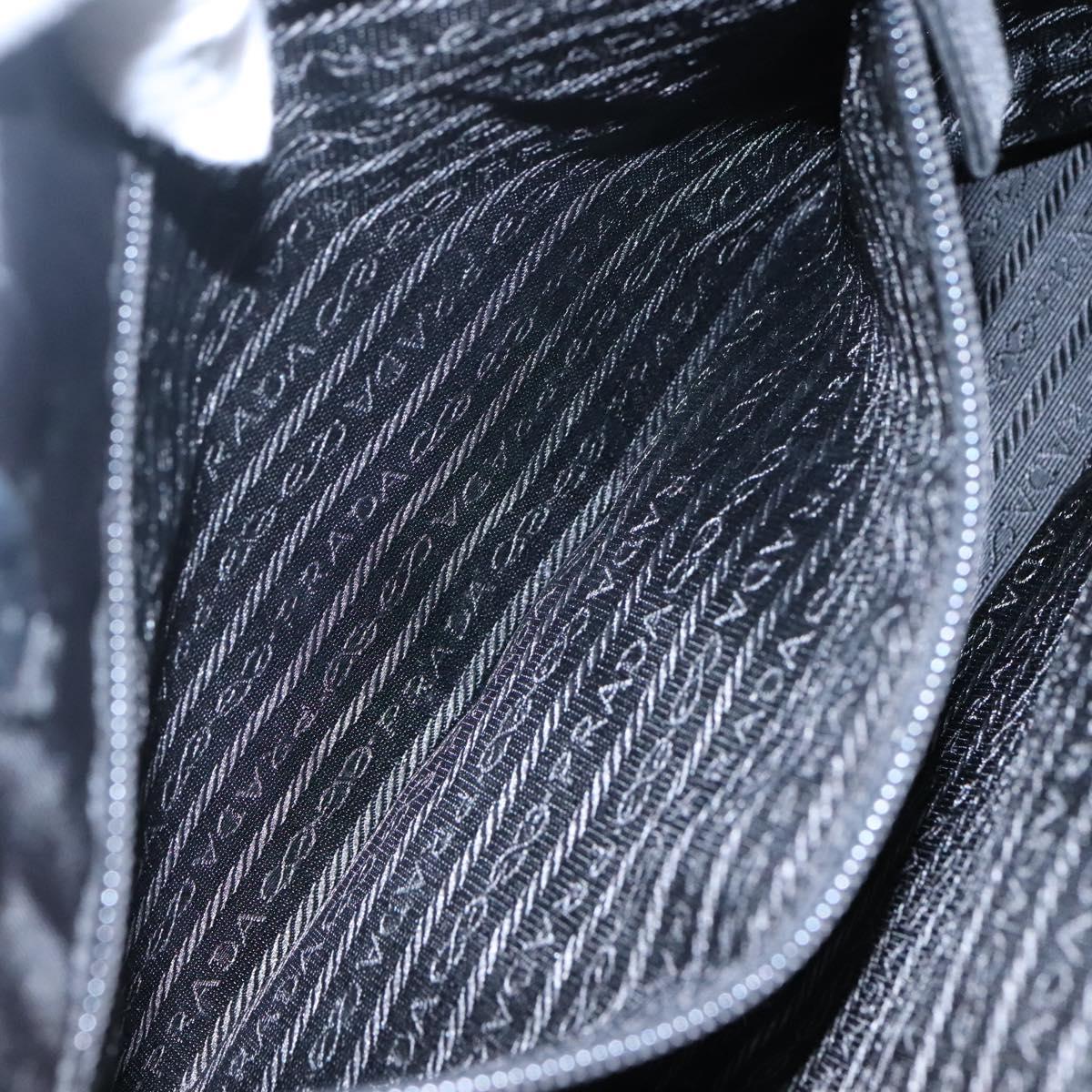 Prada Tessuto Grey Synthetic Tote Bag (Pre-Owned)