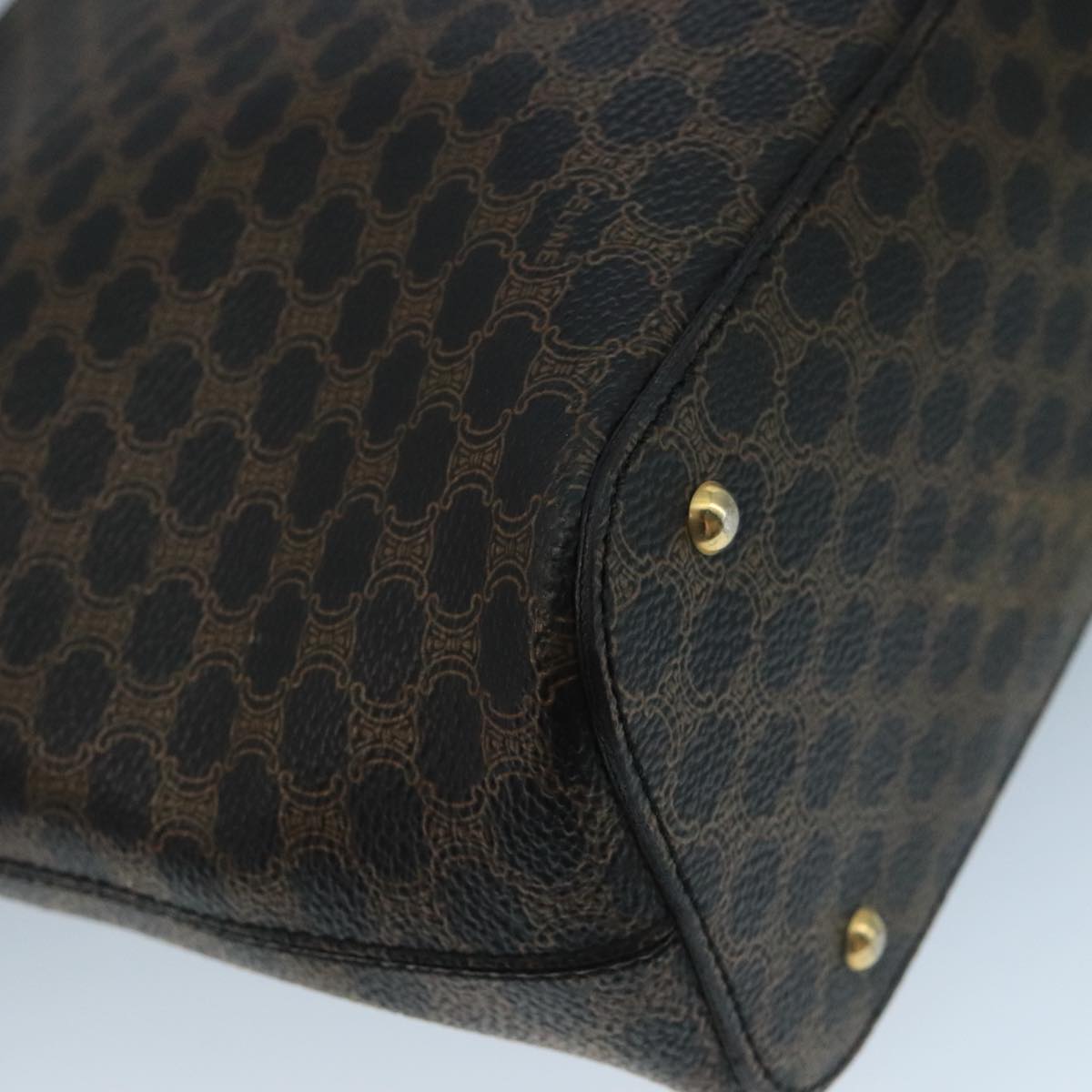 Céline Macadam Black Canvas Handbag (Pre-Owned)
