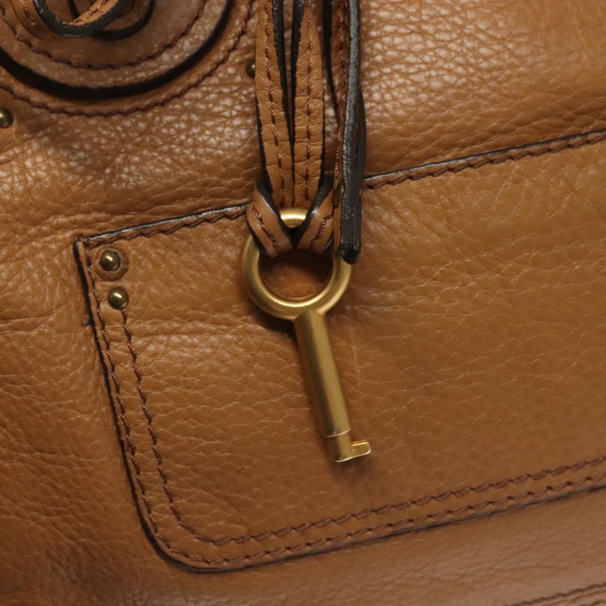 Chloé Paddington Brown Leather Handbag (Pre-Owned)