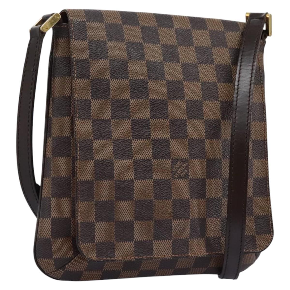Louis Vuitton Musette Salsa Brown Canvas Shoulder Bag (Pre-Owned)