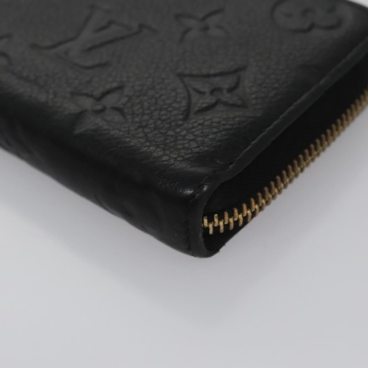 Louis Vuitton Portefeuille Clémence Navy Leather Wallet (Pre-Owned)
