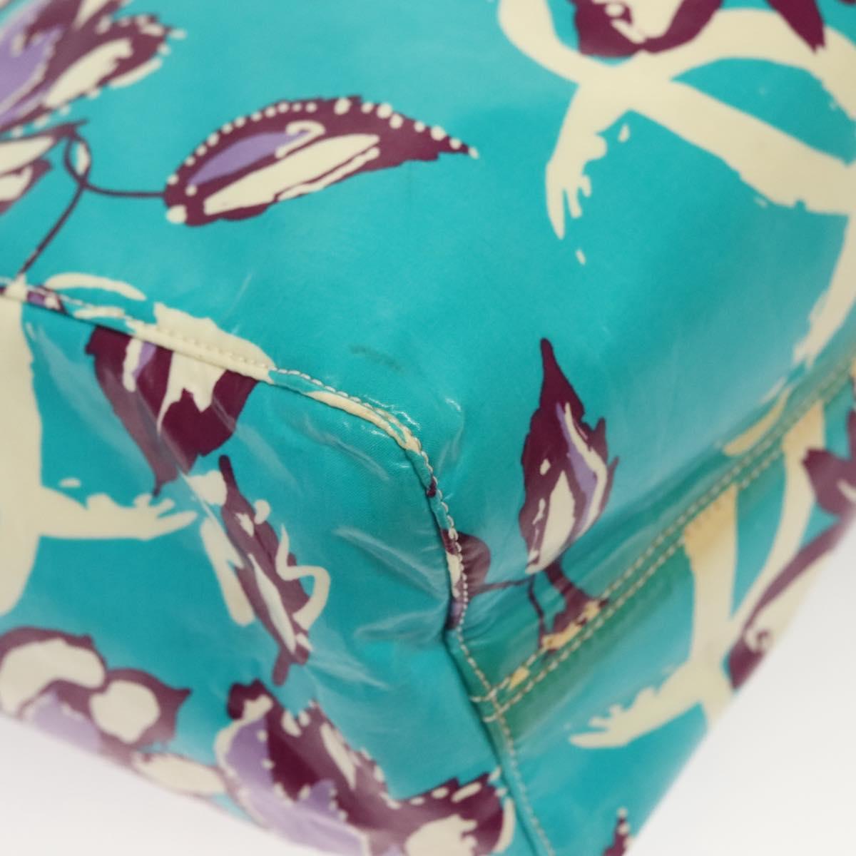 Chanel Blue Vinyl Tote Bag (Pre-Owned)