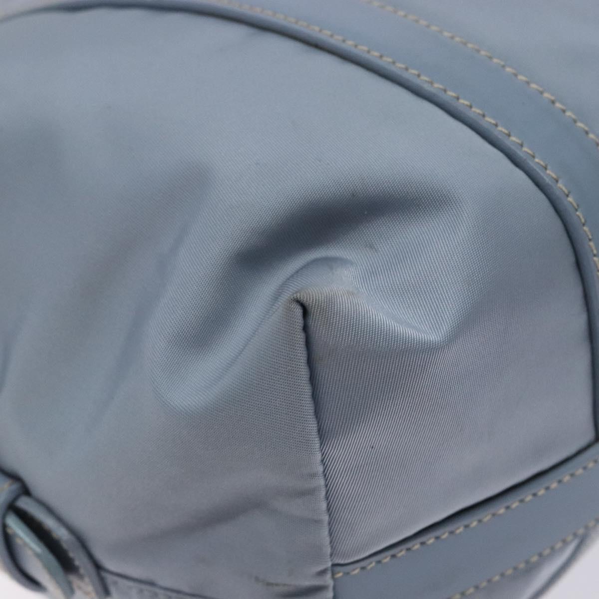 Prada Tessuto Blue Nylon Tote Bag (Pre-Owned)