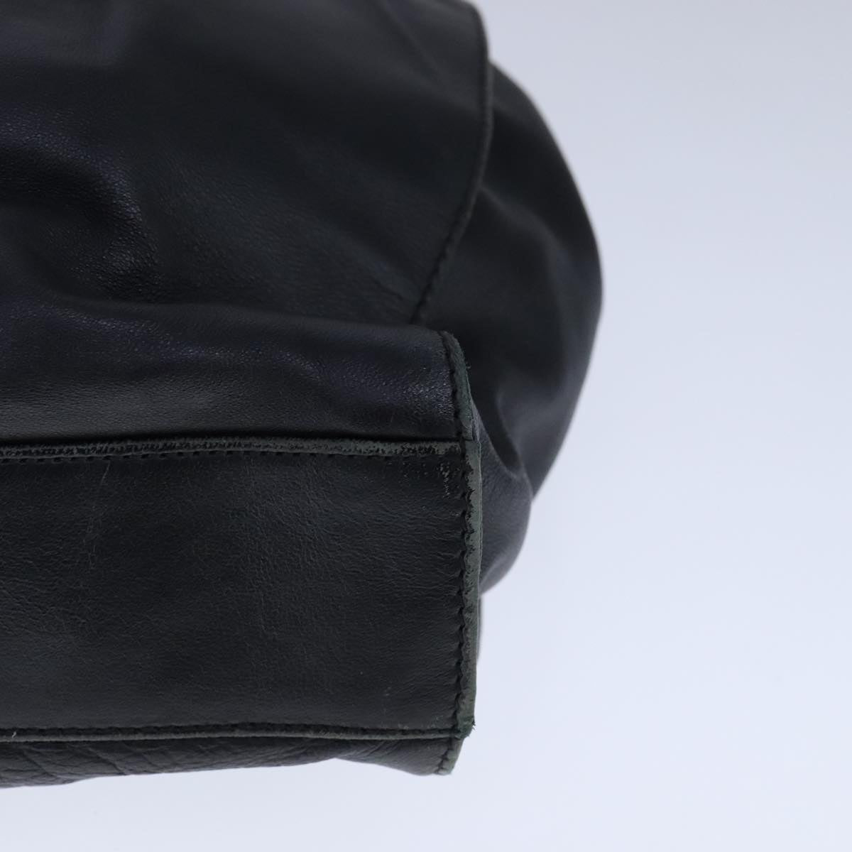 Prada Black Leather Handbag (Pre-Owned)