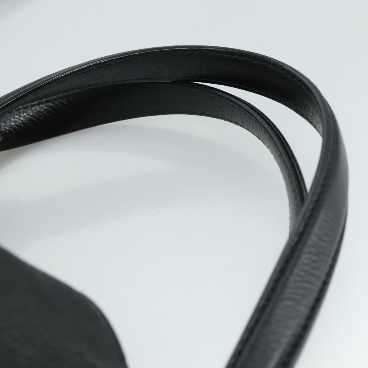 Gucci Soho Black Leather Handbag (Pre-Owned)