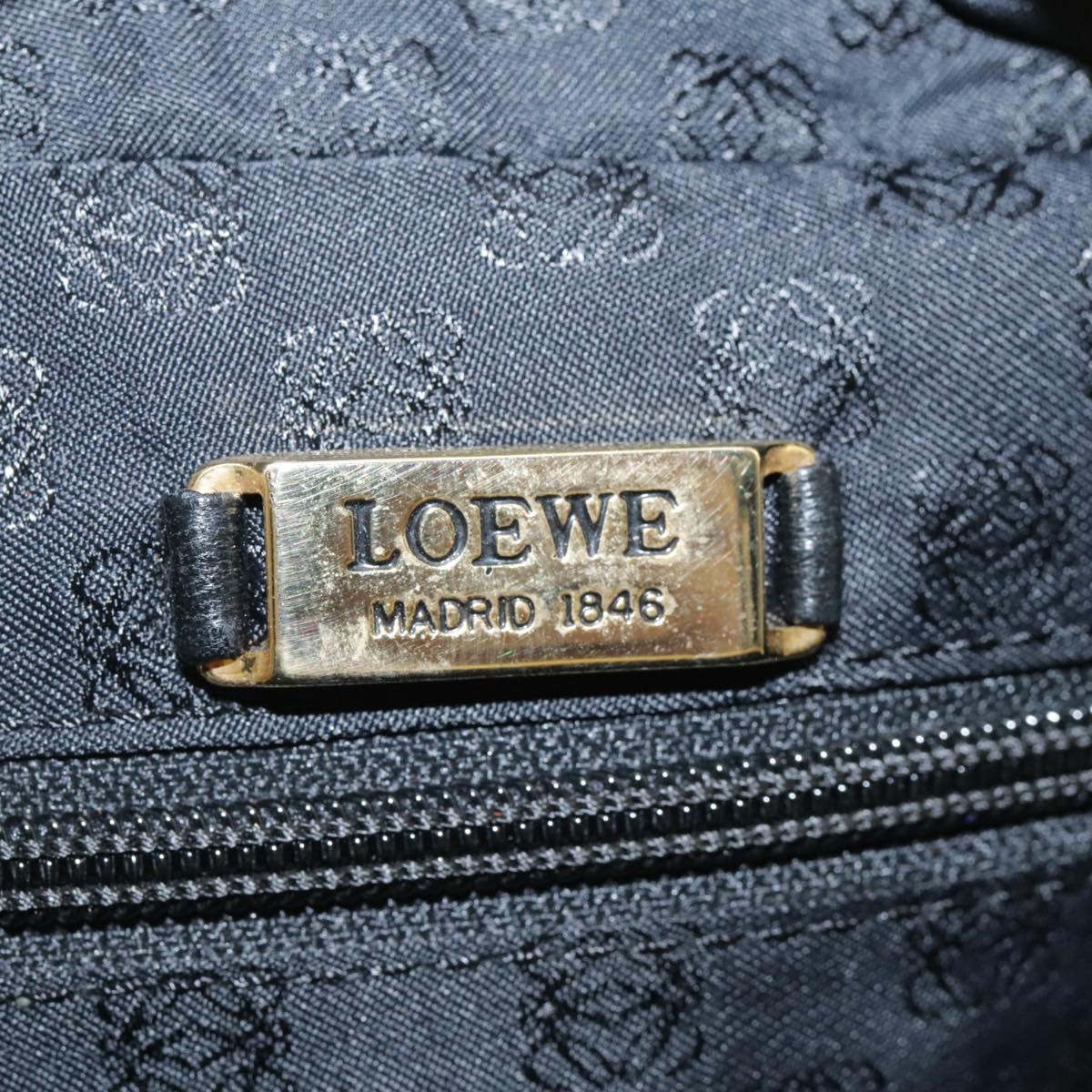 Loewe Anagram Yellow Leather Handbag (Pre-Owned)