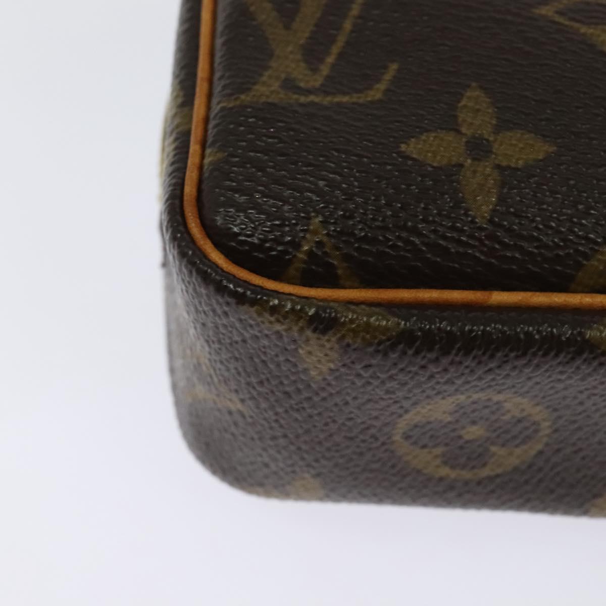 Louis Vuitton Wapity Brown Canvas Clutch Bag (Pre-Owned)