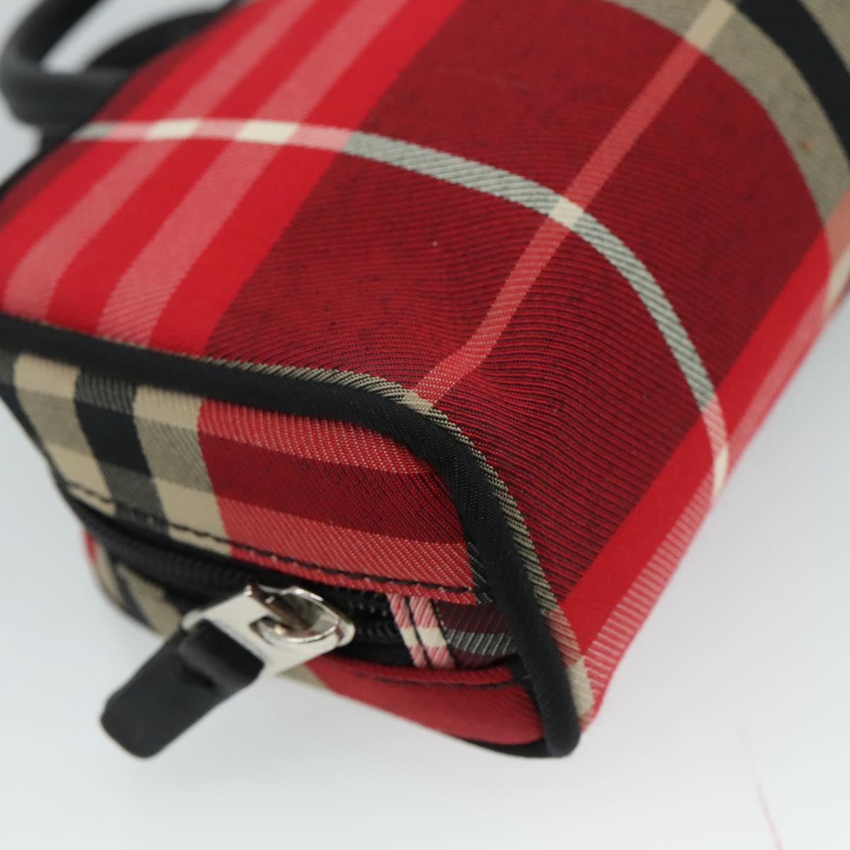 Burberry Nova Check Multicolour Canvas Handbag (Pre-Owned)