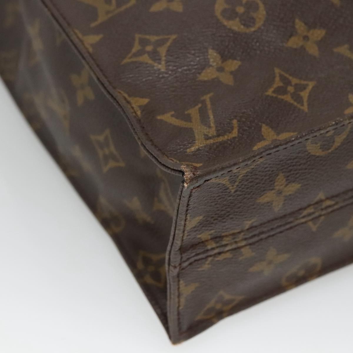 Louis Vuitton Sac Plat Brown Canvas Handbag (Pre-Owned)
