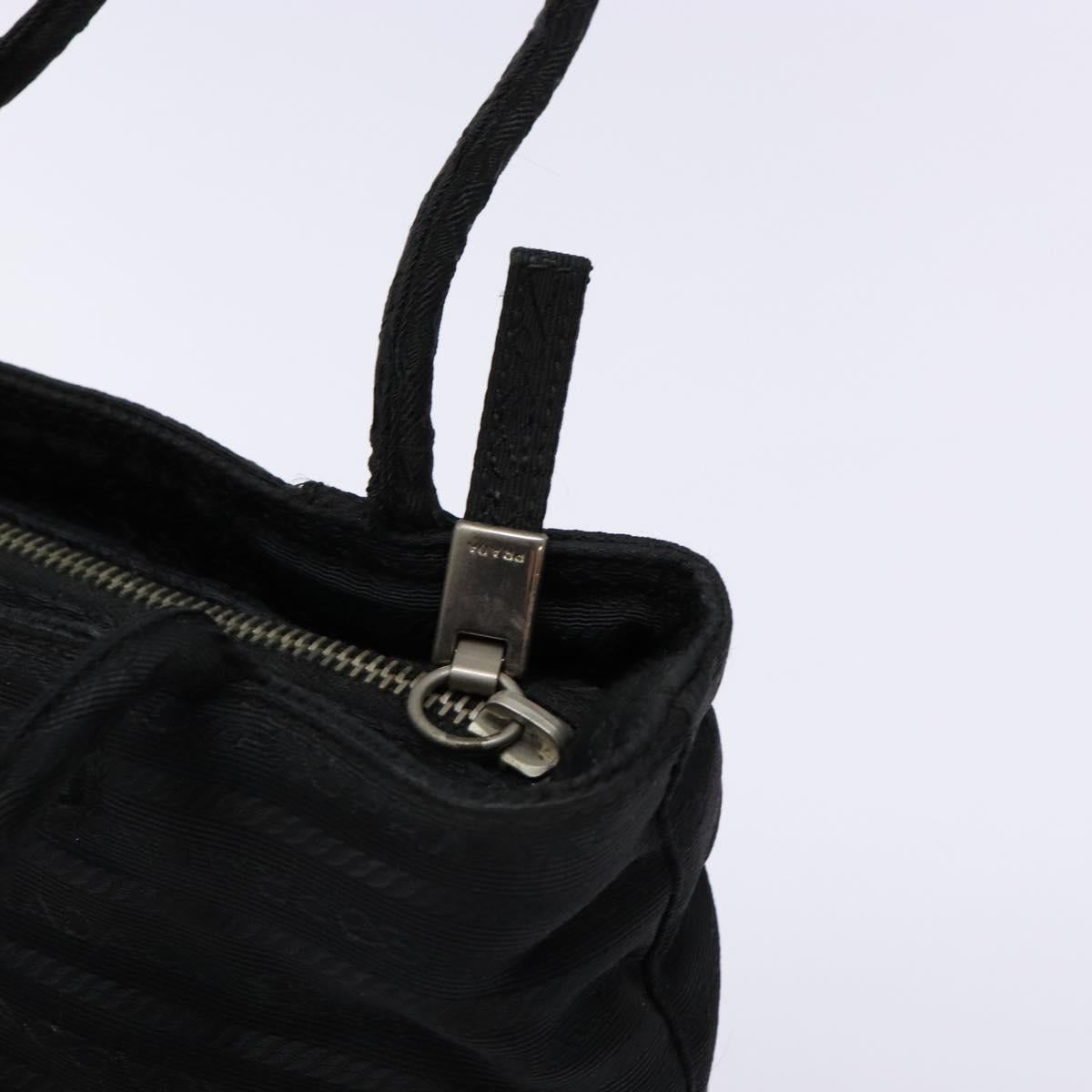 Prada Re-Nylon Black Nylon Handbag (Pre-Owned)