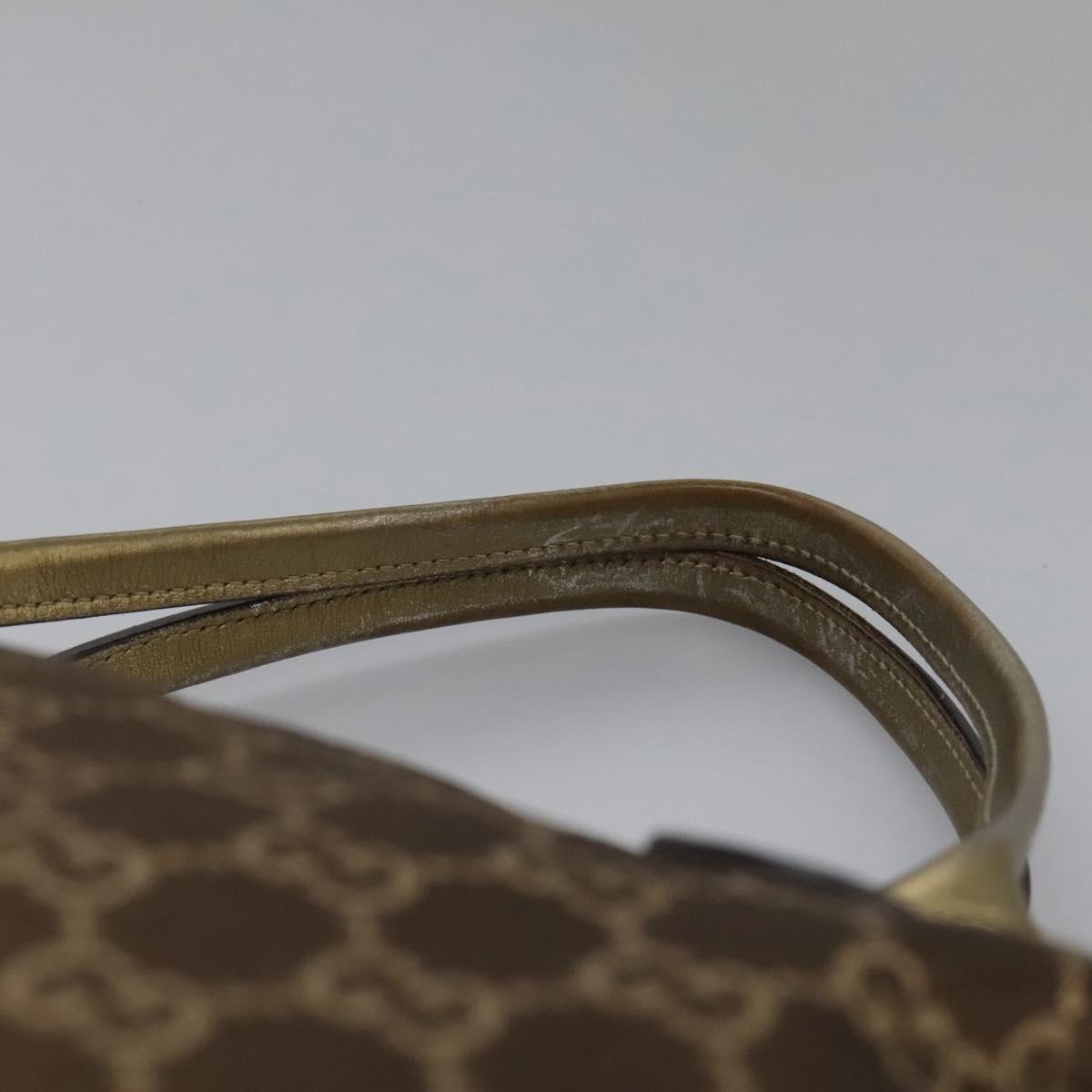 Gucci Princy Brown Canvas Tote Bag (Pre-Owned)