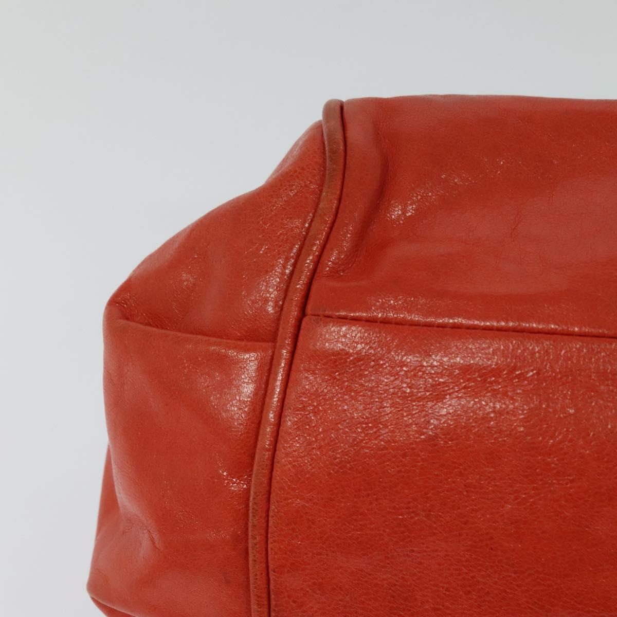 Chloé Ethel Orange Leather Handbag (Pre-Owned)