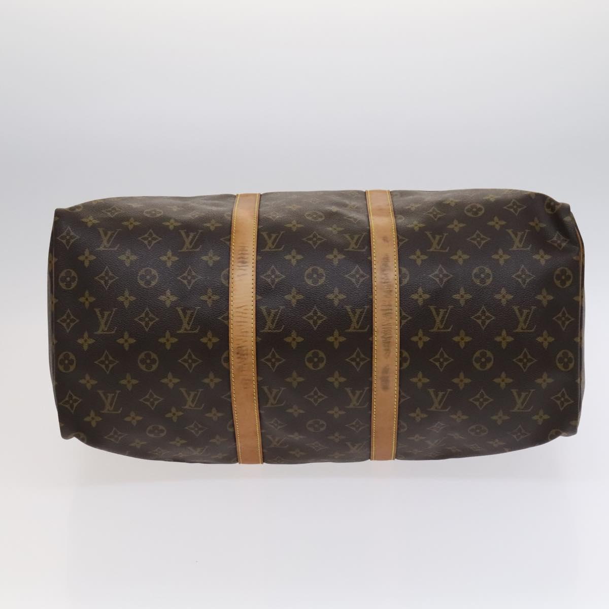 Louis Vuitton Keepall 50 Brown Canvas Travel Bag (Pre-Owned)