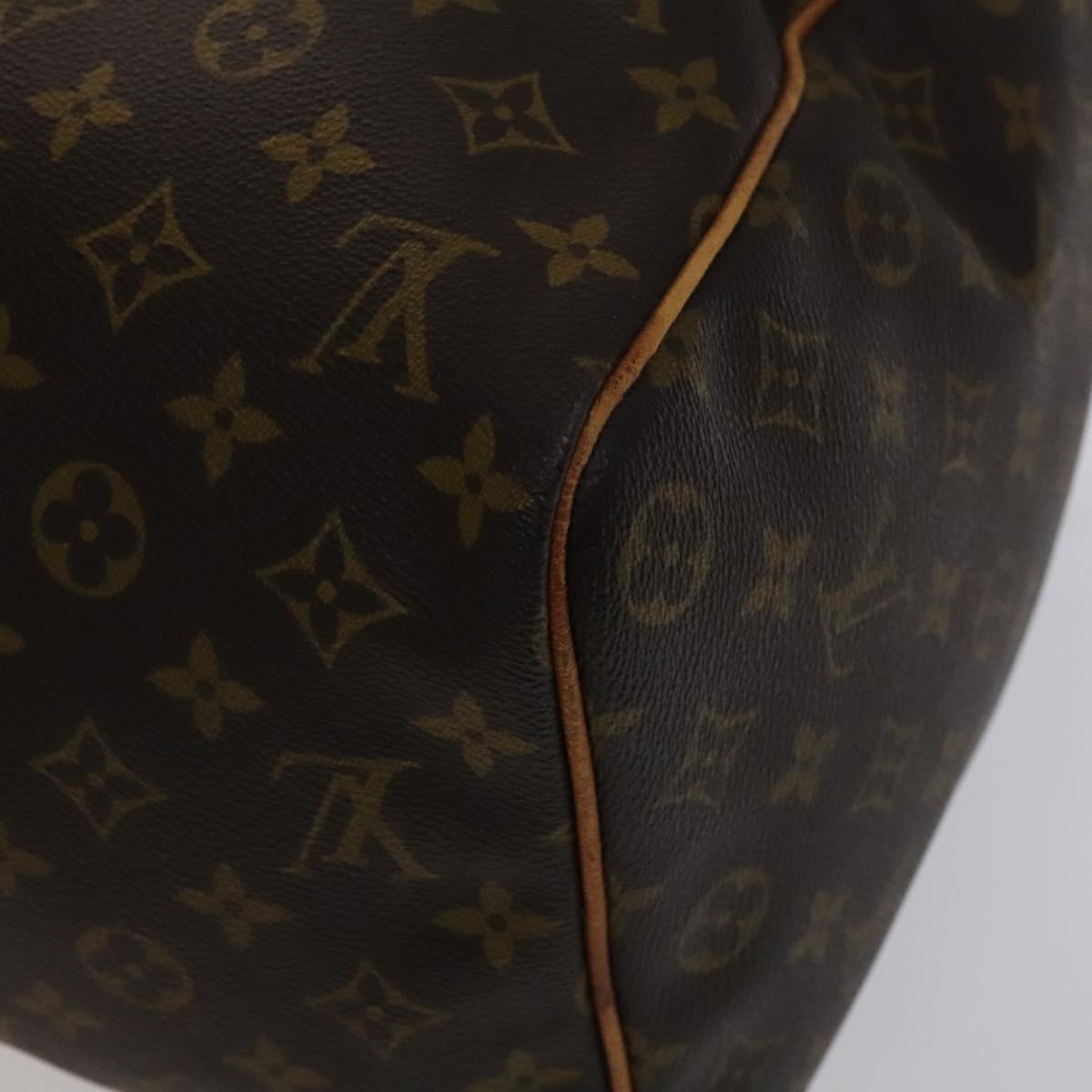 Louis Vuitton Keepall 45 Brown Canvas Travel Bag (Pre-Owned)