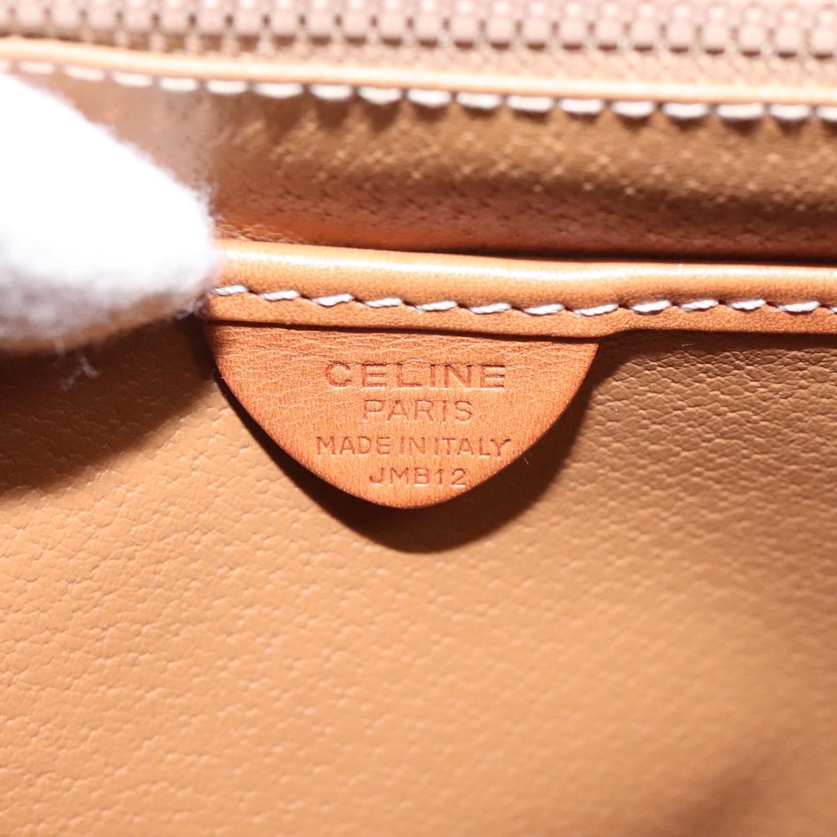 Céline Macadam Brown Canvas Handbag (Pre-Owned)