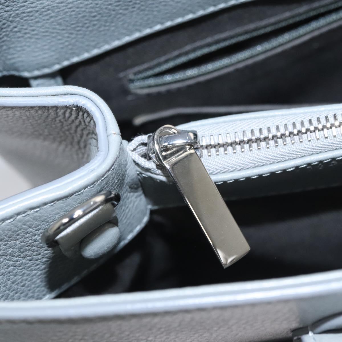 Chanel Executive Grey Leather Tote Bag (Pre-Owned)
