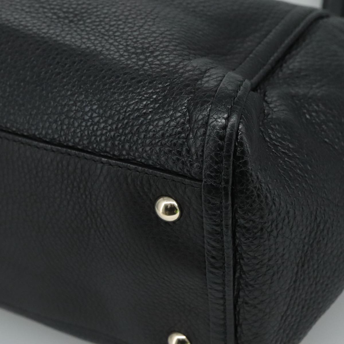 Gucci Soho Black Leather Handbag (Pre-Owned)