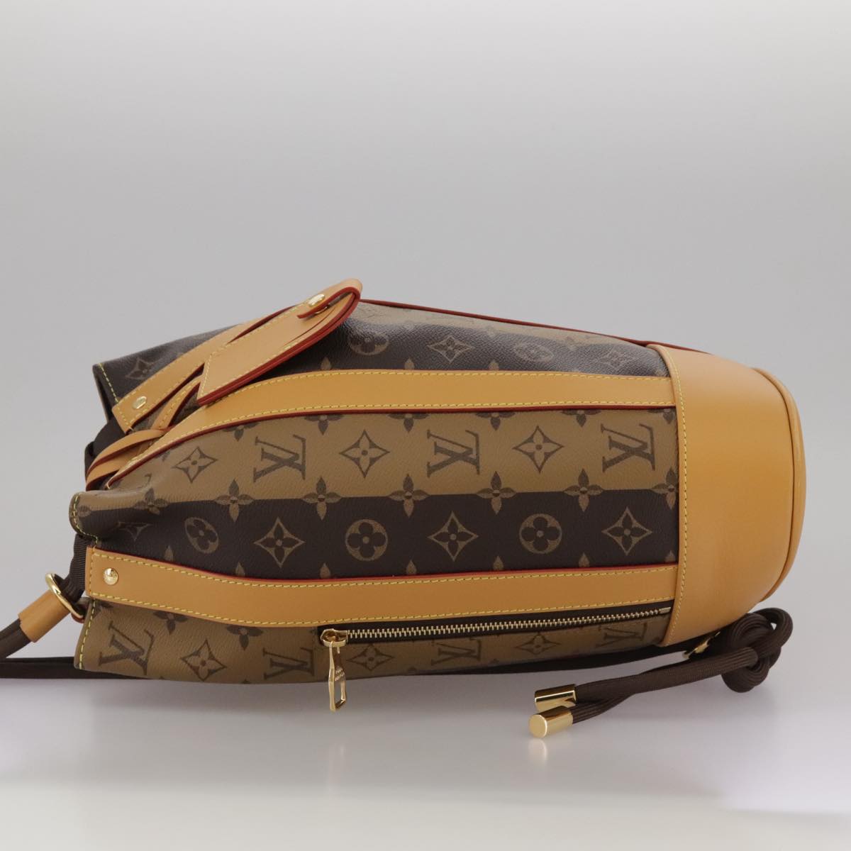 Louis Vuitton Randonnée Brown Canvas Shoulder Bag (Pre-Owned)