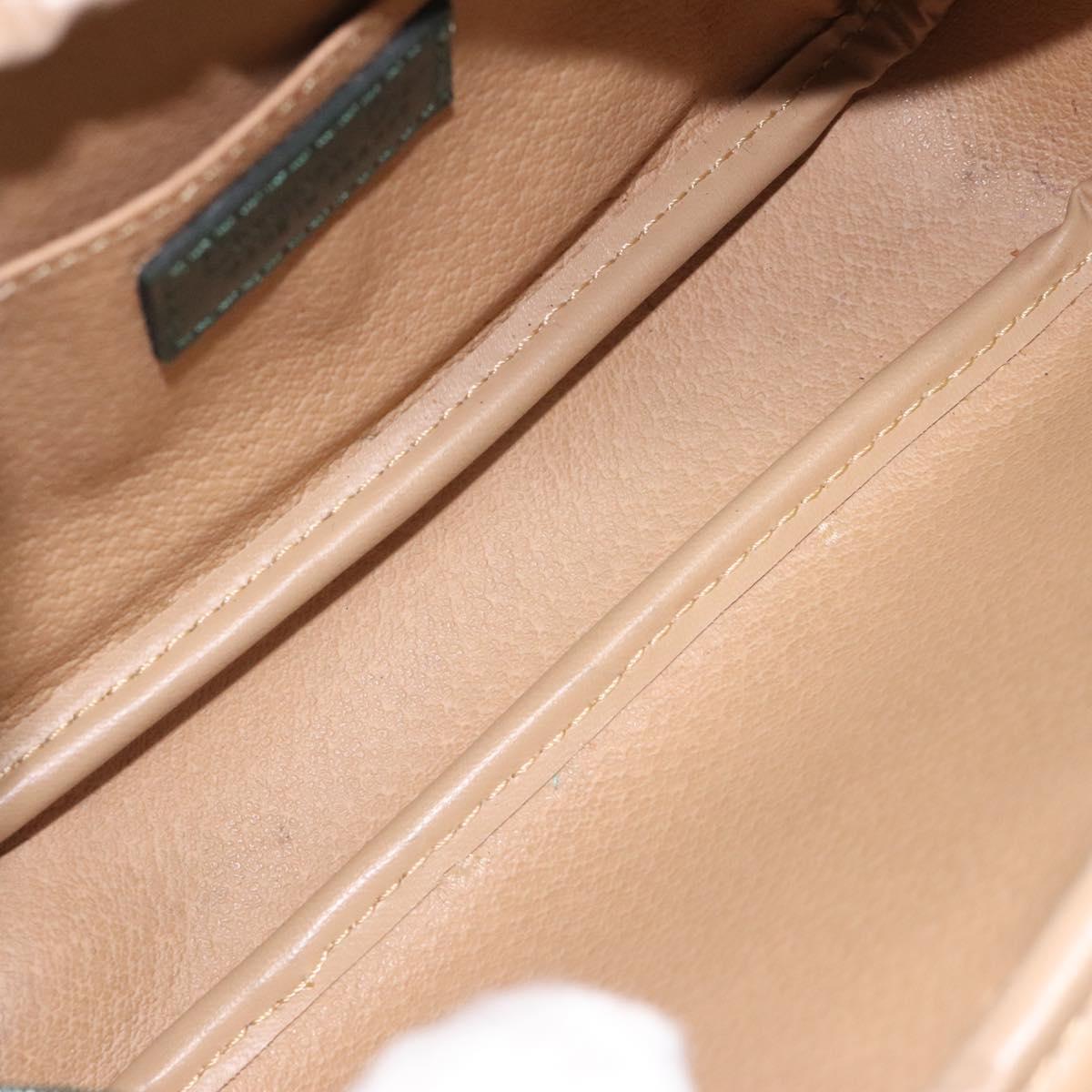 Dior Trotter Green Canvas Clutch Bag (Pre-Owned)