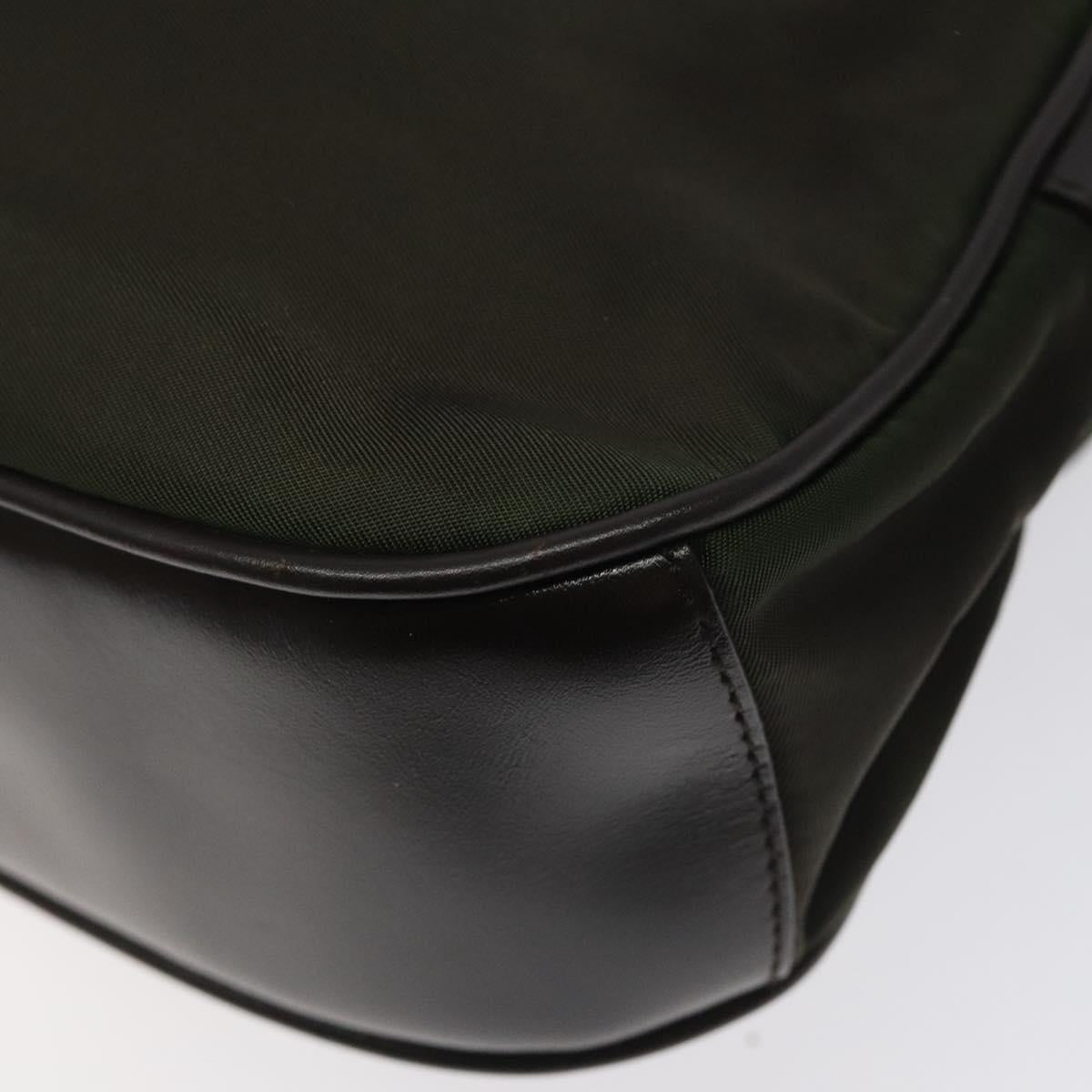 Prada Re-Nylon Green Synthetic Handbag (Pre-Owned)