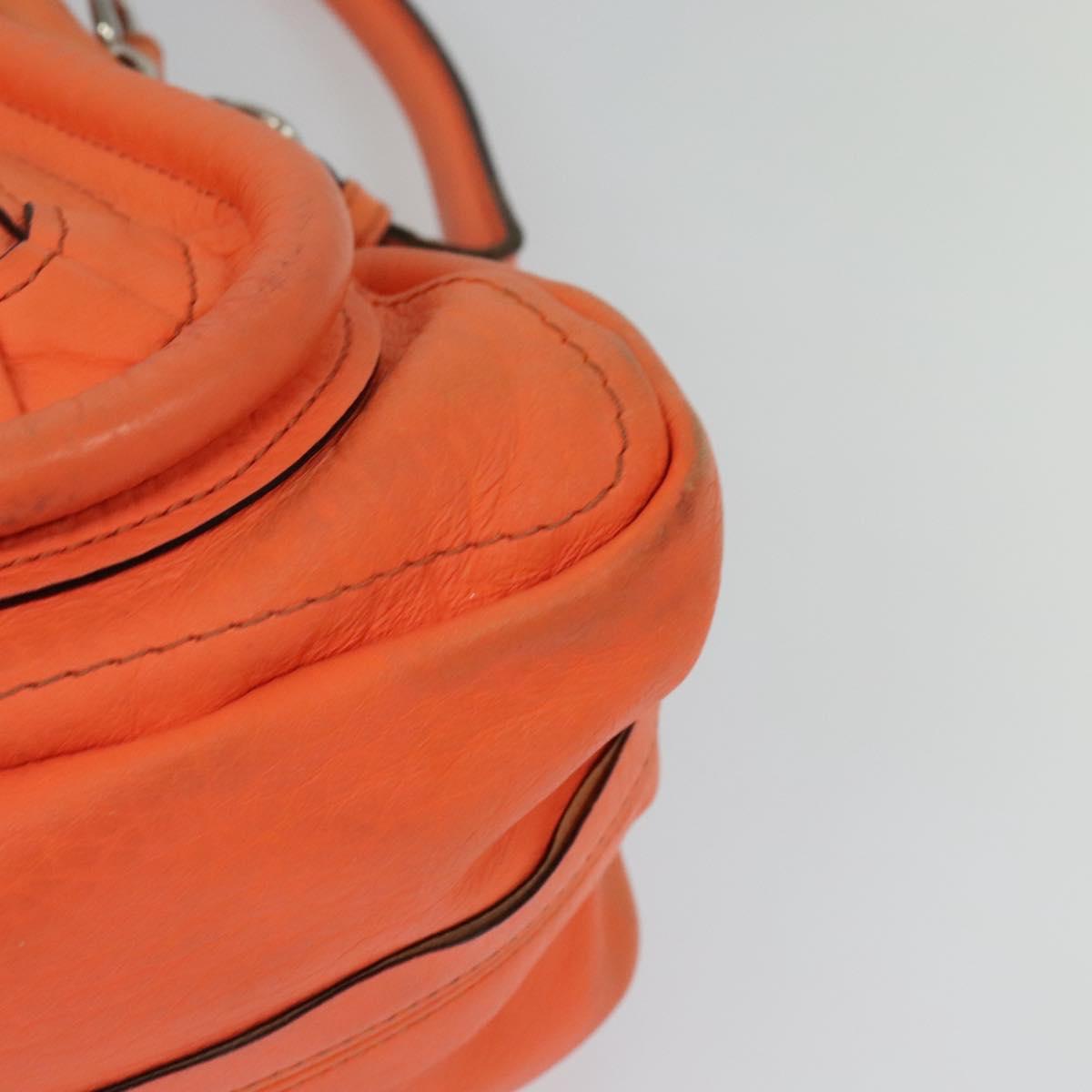 Chloé Paraty Orange Leather Handbag (Pre-Owned)