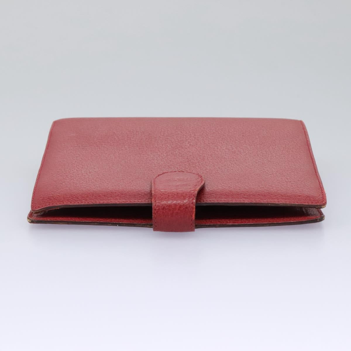 Gucci Couverture Agenda Red Leather Wallet (Pre-Owned)