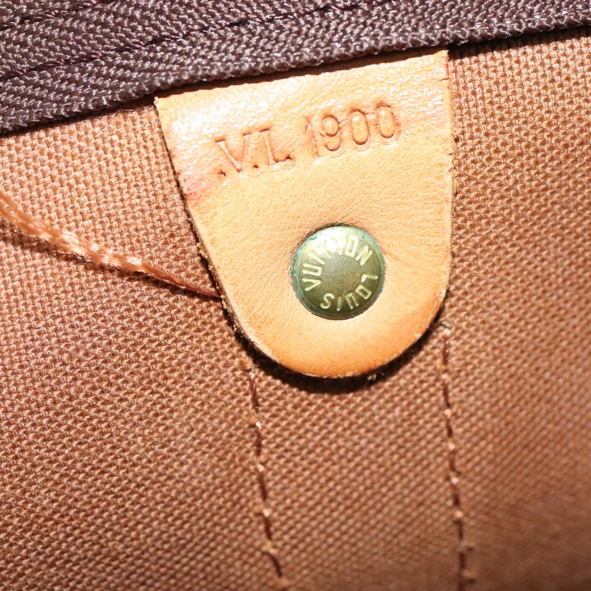 Louis Vuitton Keepall Bandoulière 60 Brown Canvas Travel Bag (Pre-Owned)