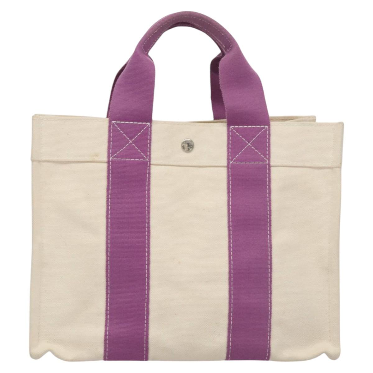 Hermès Bora Bora Ecru Canvas Tote Bag (Pre-Owned)