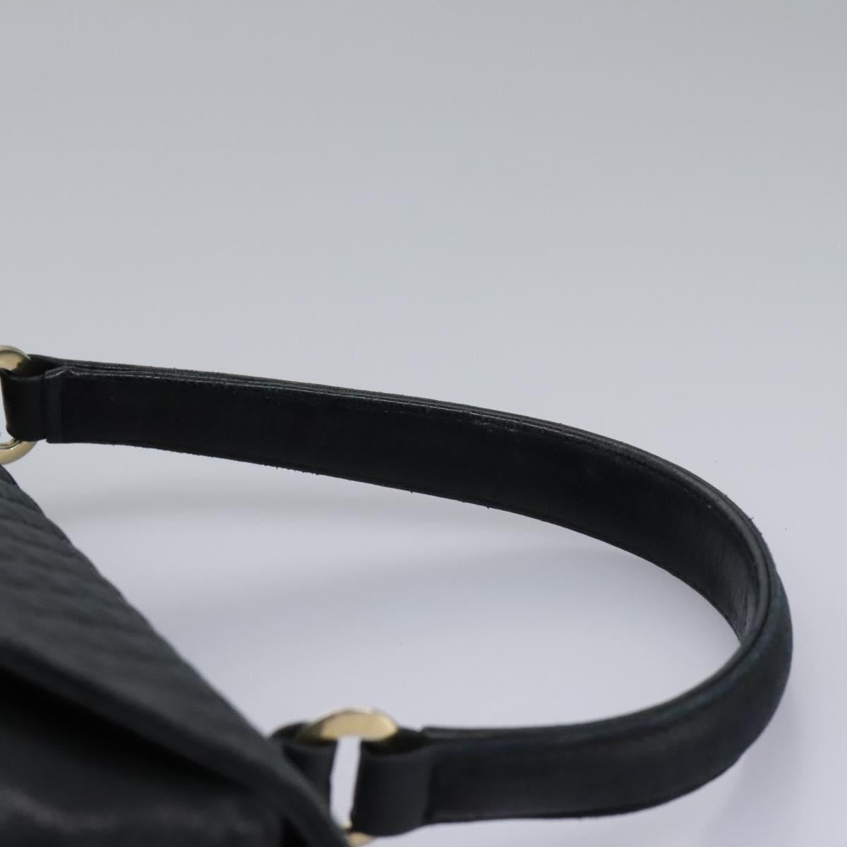 Bally Black Leather Handbag (Pre-Owned)