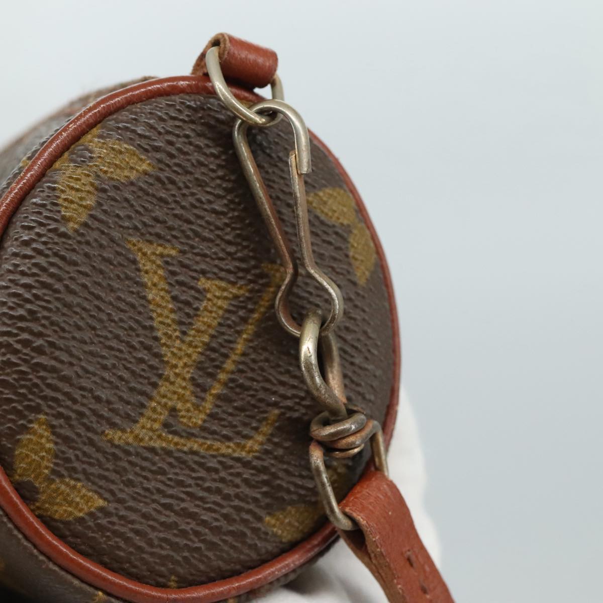 Louis Vuitton Papillon Brown Canvas Clutch Bag (Pre-Owned)