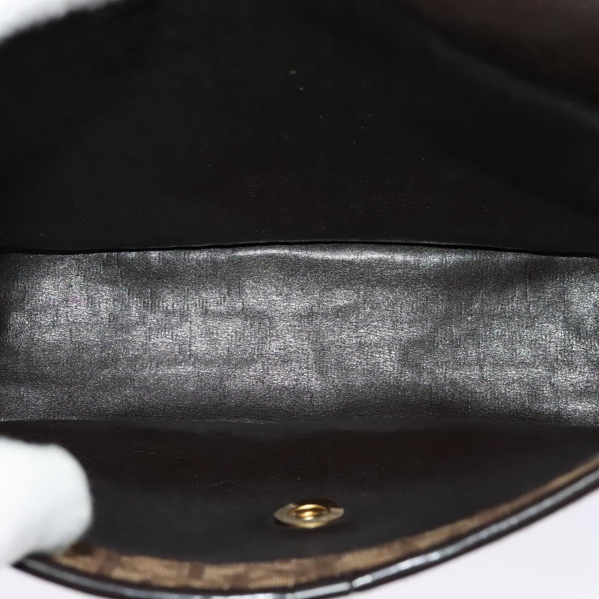 Dior Brown Canvas Shoulder Bag (Pre-Owned)