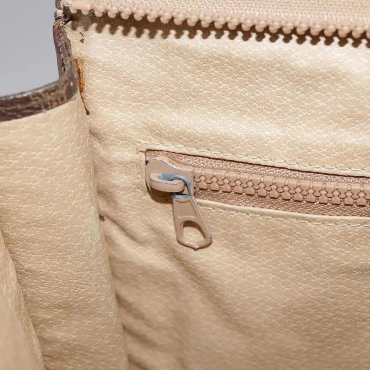 Céline Macadam Brown Canvas Briefcase Bag (Pre-Owned)