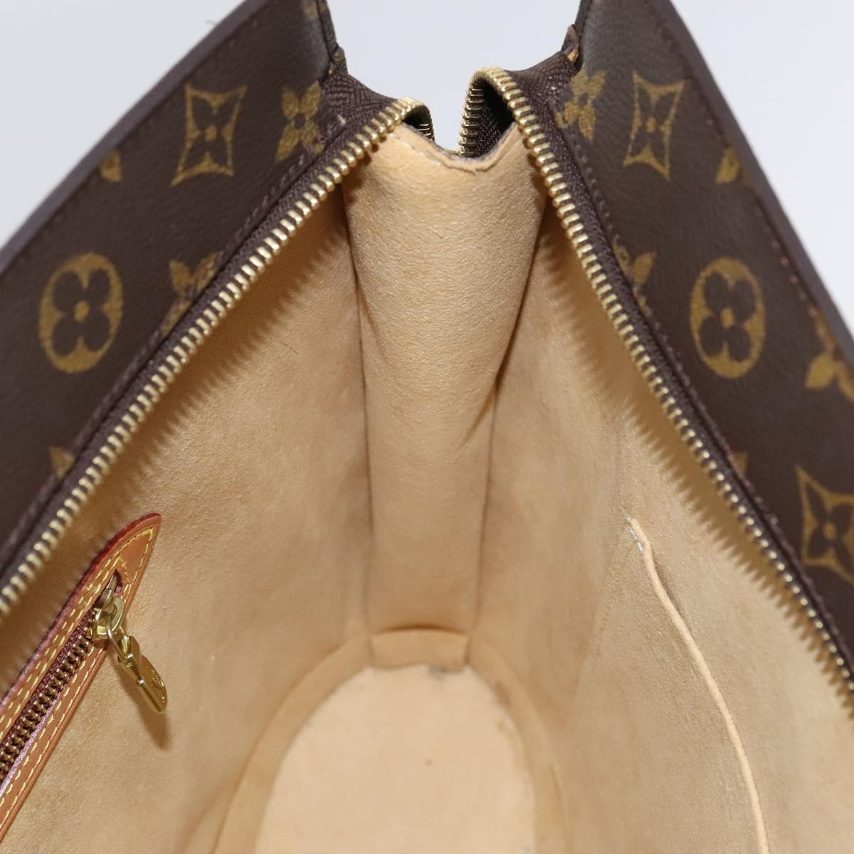 Louis Vuitton Babylone Brown Canvas Tote Bag (Pre-Owned)