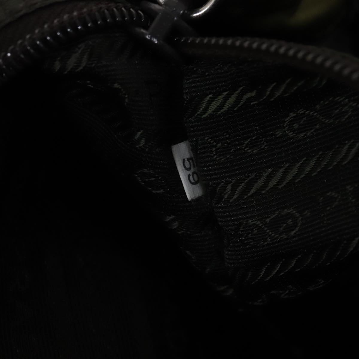 Prada Tessuto Khaki Synthetic Backpack Bag (Pre-Owned)