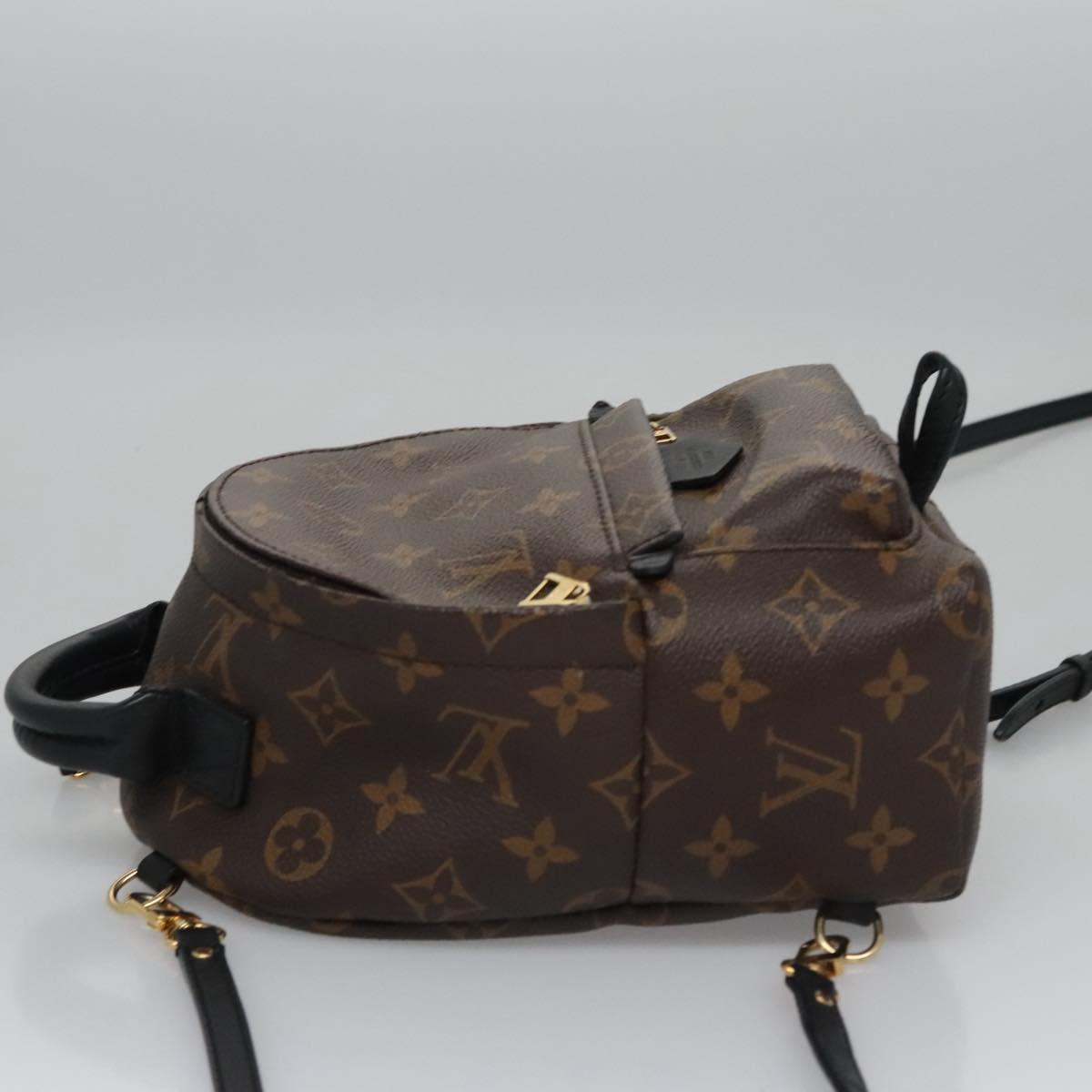 Louis Vuitton Palm Springs Brown Canvas Backpack Bag (Pre-Owned)