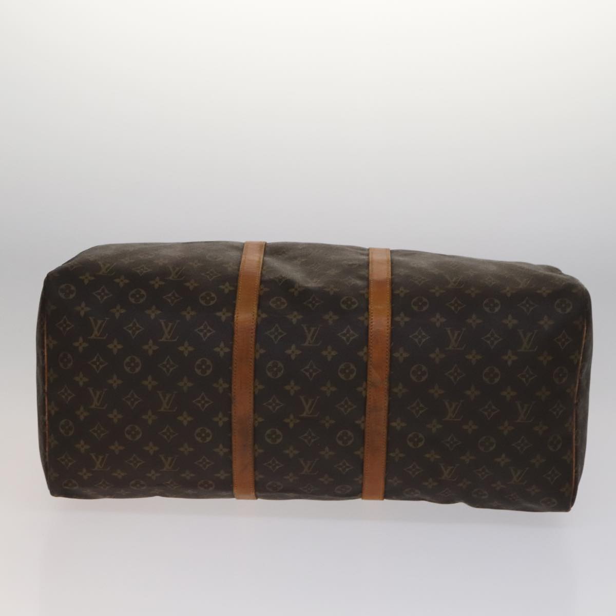 Louis Vuitton Keepall 60 Brown Canvas Travel Bag (Pre-Owned)
