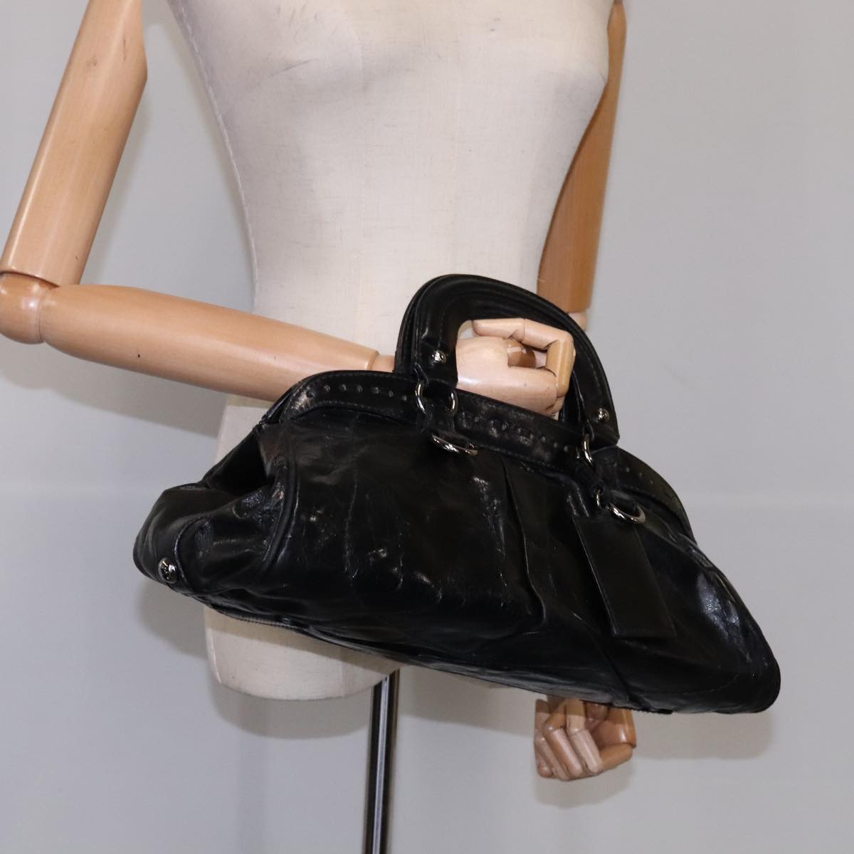 Dolce & Gabbana Black Leather Handbag (Pre-Owned)