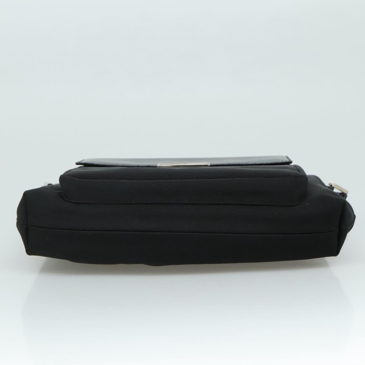 Gucci Black Synthetic Shoulder Bag (Pre-Owned)