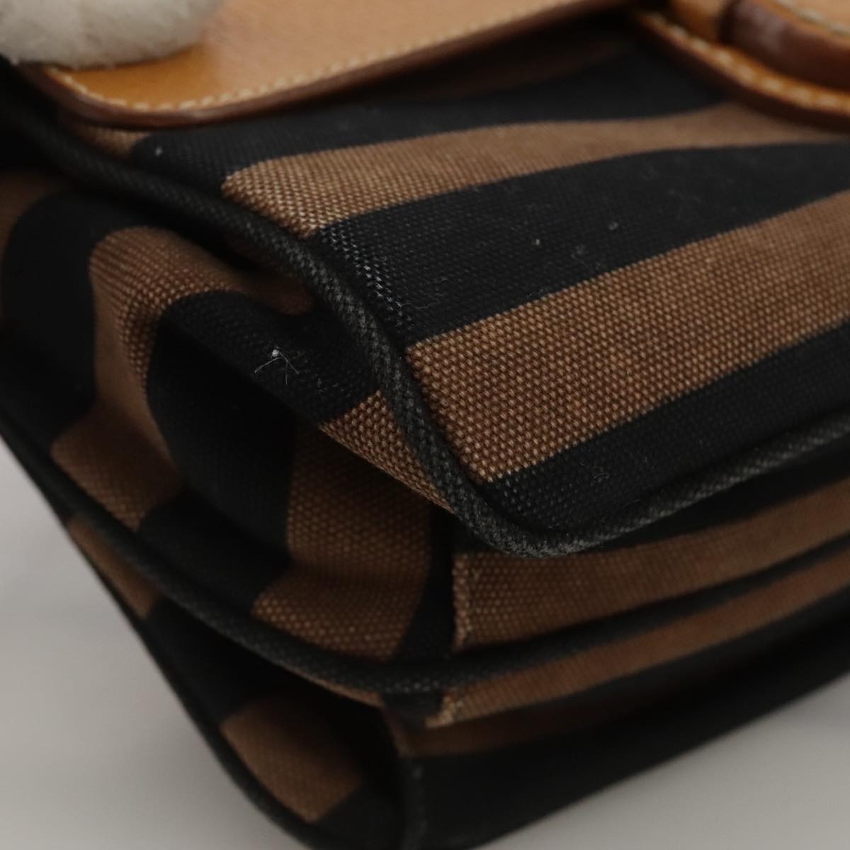 Prada Canapa Multicolour Canvas Shoulder Bag (Pre-Owned)