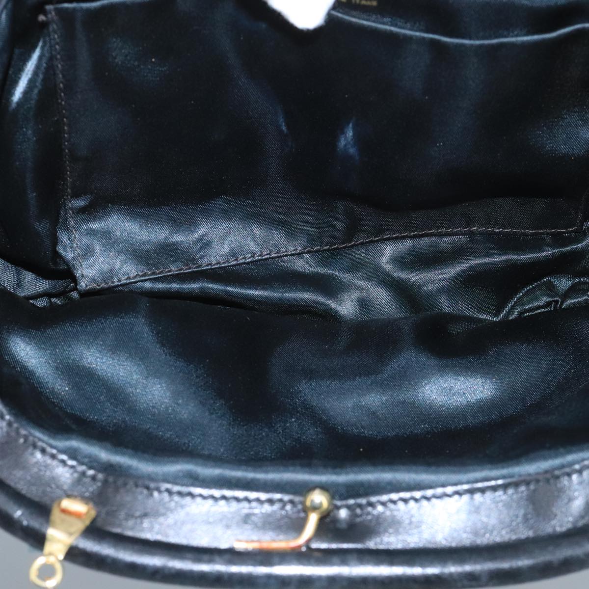 Bally Black Velvet Shoulder Bag (Pre-Owned)