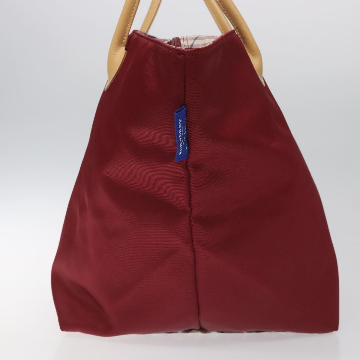 Burberry Blue Label Red Synthetic Tote Bag (Pre-Owned)