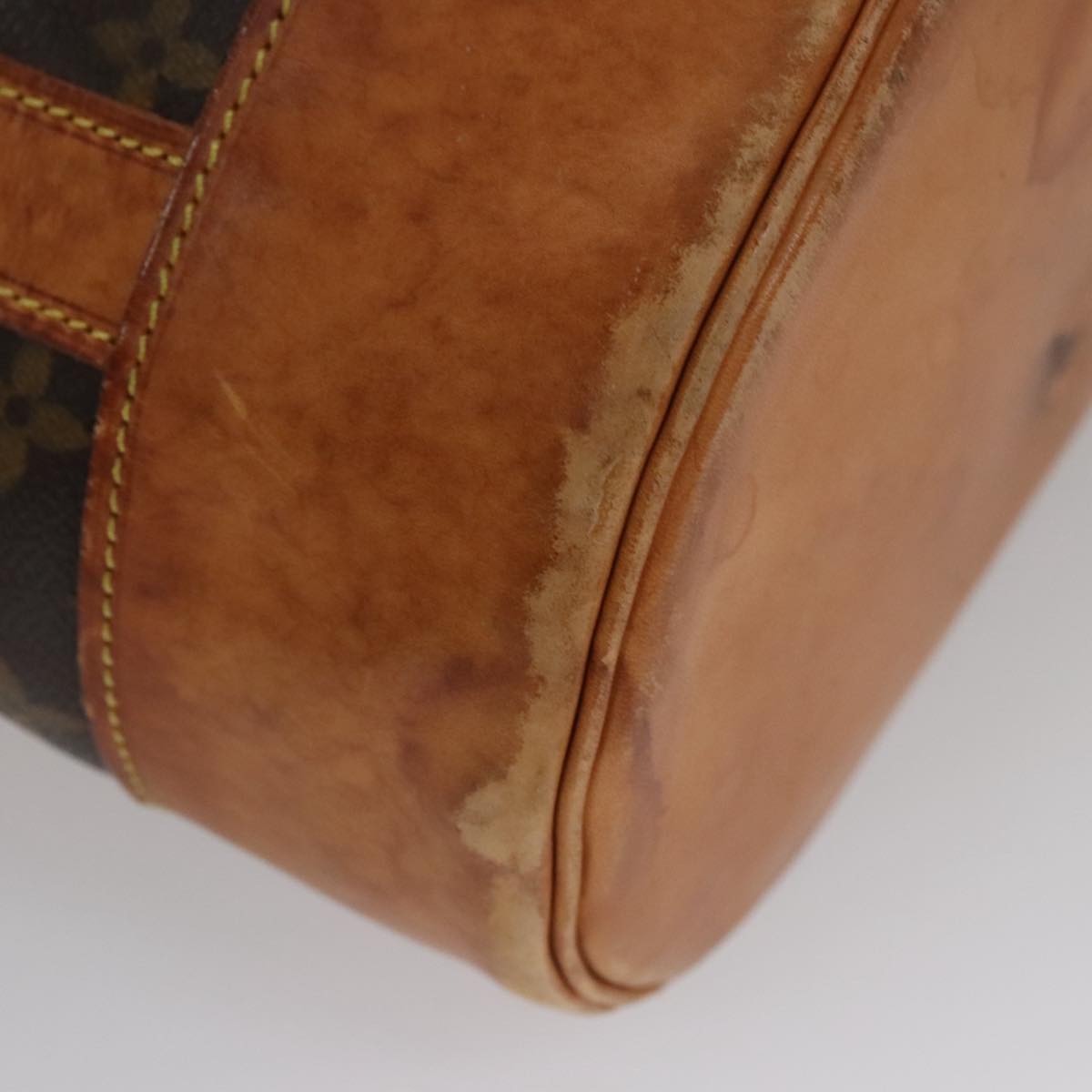 Louis Vuitton Randonnée Brown Canvas Shoulder Bag (Pre-Owned)