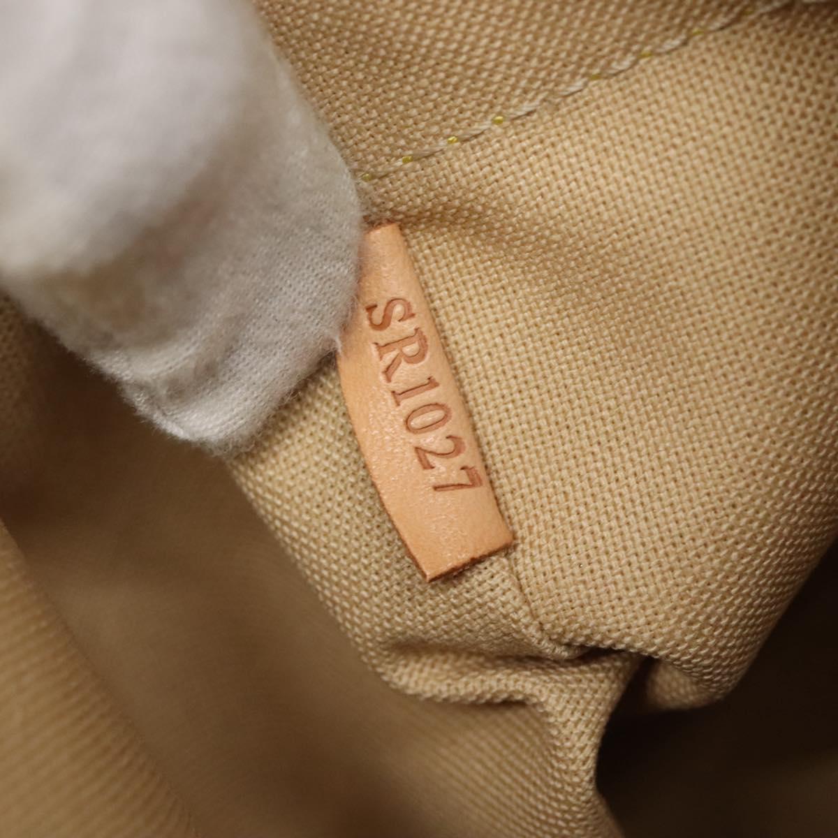Louis Vuitton Naviglio Beige Canvas Shoulder Bag (Pre-Owned)